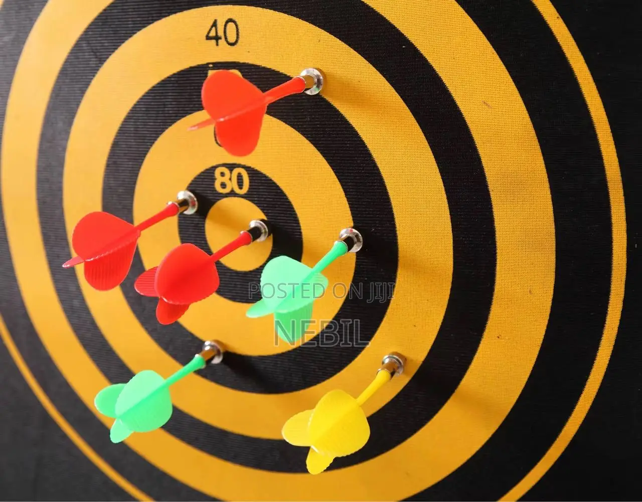 15” Magnetic Dart Board Set