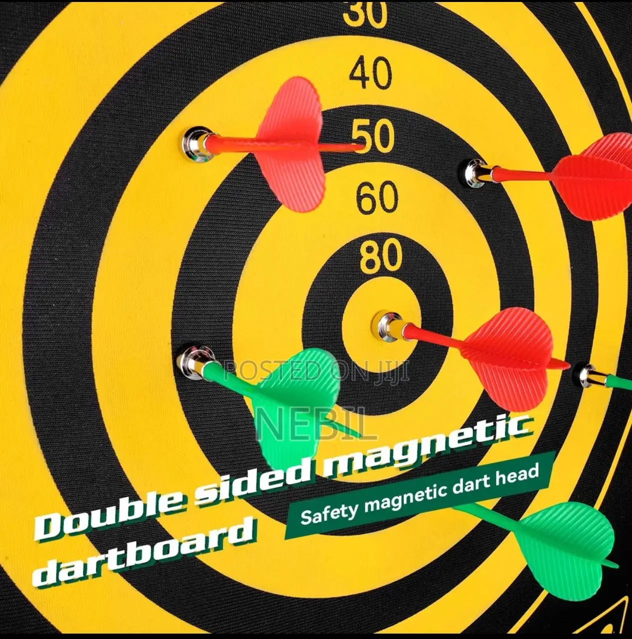 15” Magnetic Dart Board Set
