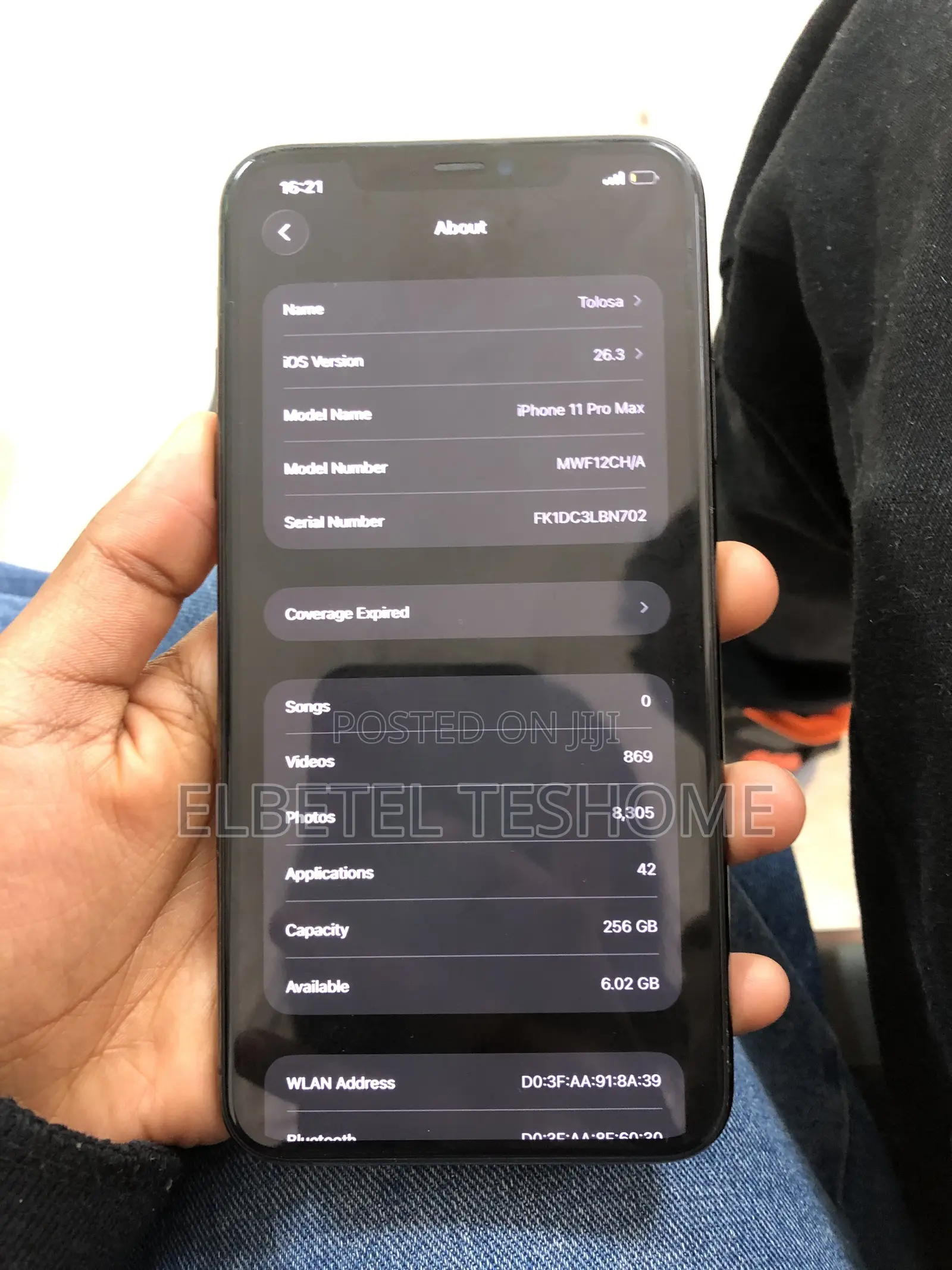 Apple iPhone 11 Pro Max 256 GB Black