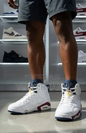 Air Jordan 6 Howard University (Pe)Unisex Fashion Boots