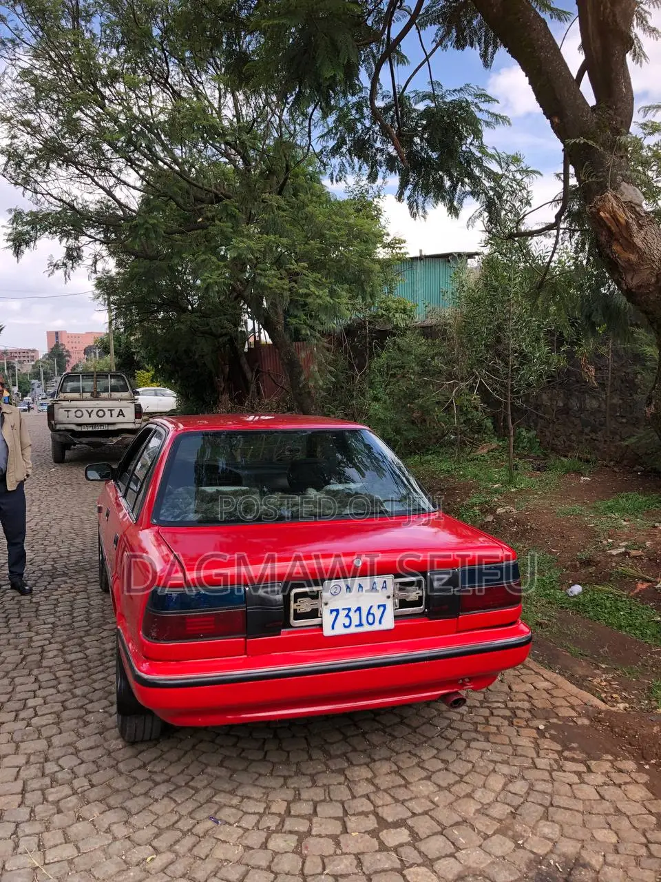Toyota Corolla Station Wagon 1991 Red
