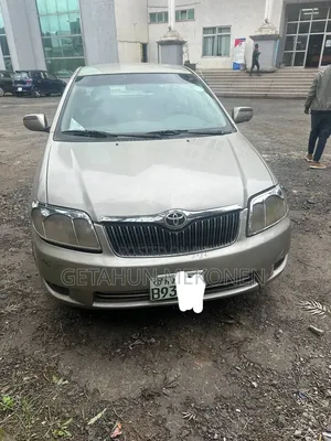 Toyota Corolla 2007 Gold