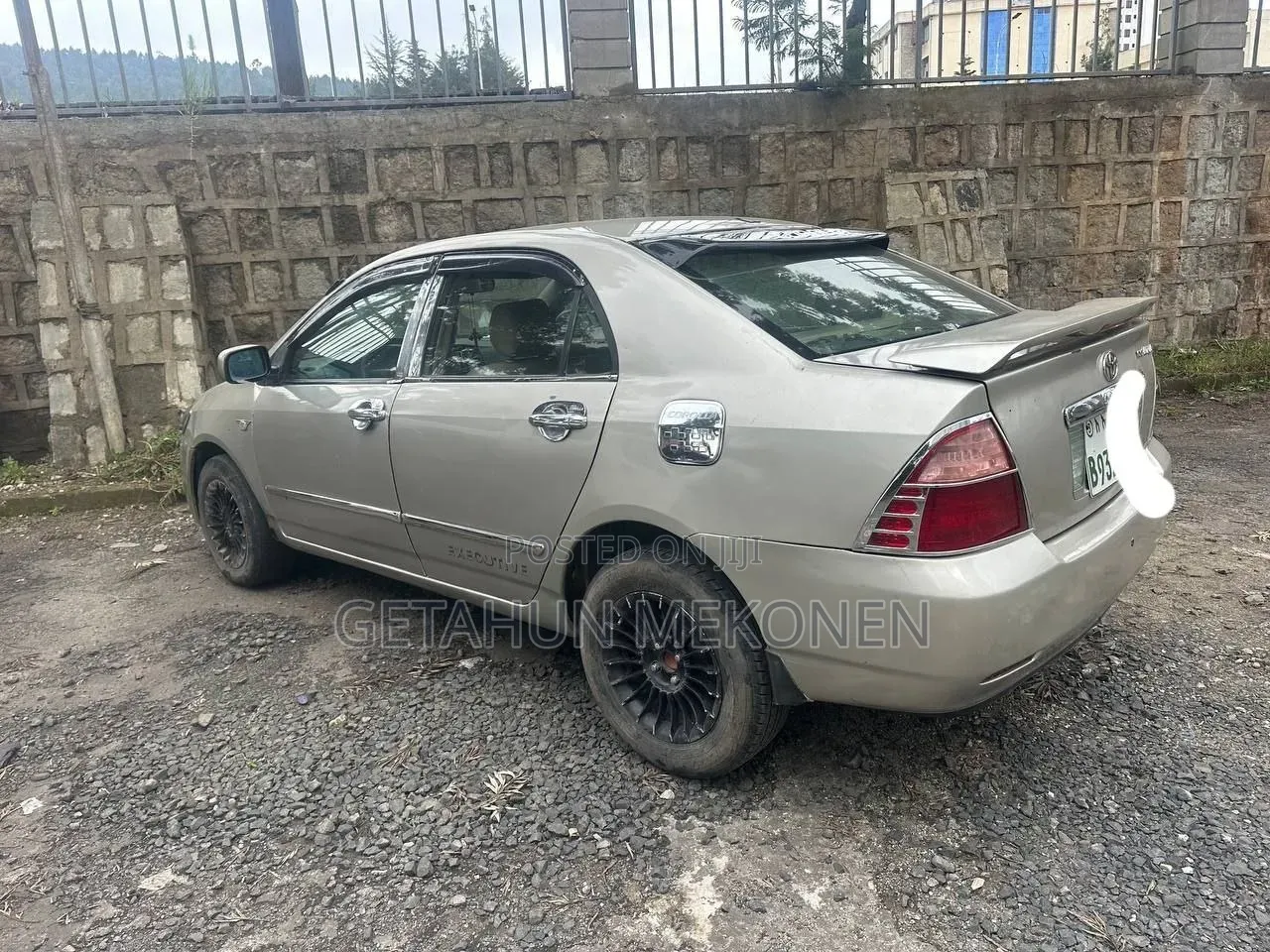Toyota Corolla 2007 Gold