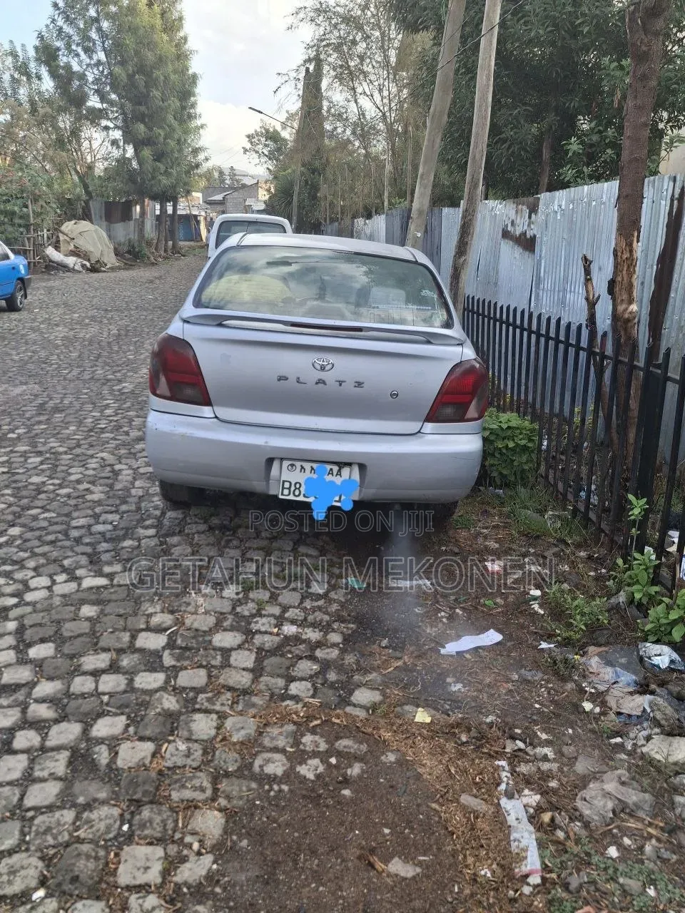 Toyota Platz 2002 Silver