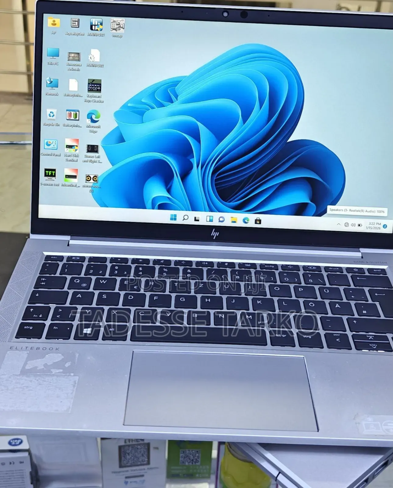 New Laptop HP EliteBook 845 G7 16GB AMD Ryzen 5 SSD 512GB