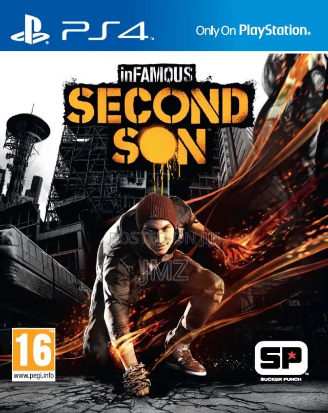 Infamous Second Son Ps4 Cd Game