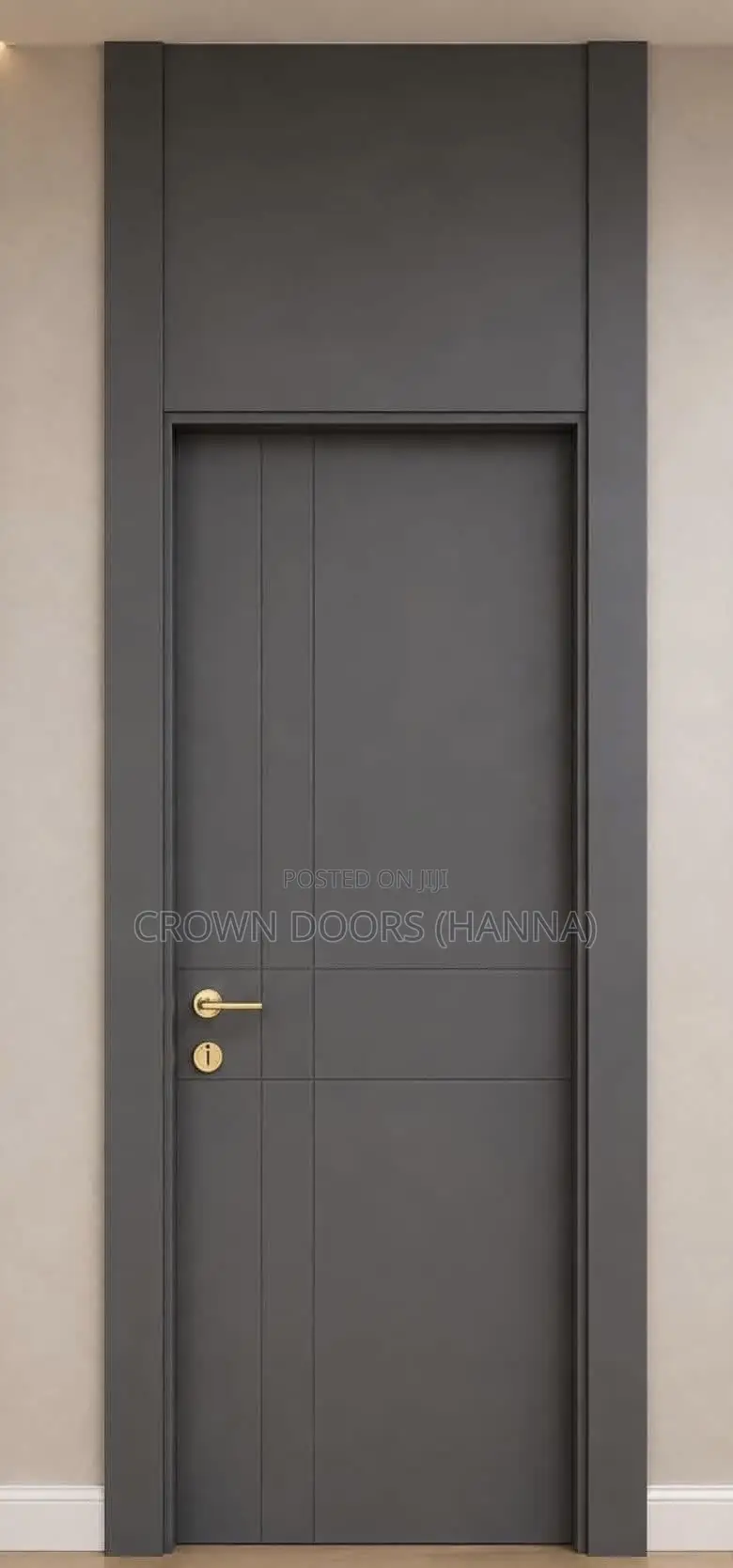 Waterproof Wooden Doors From Crown,One Step Ahead Manufacturing System