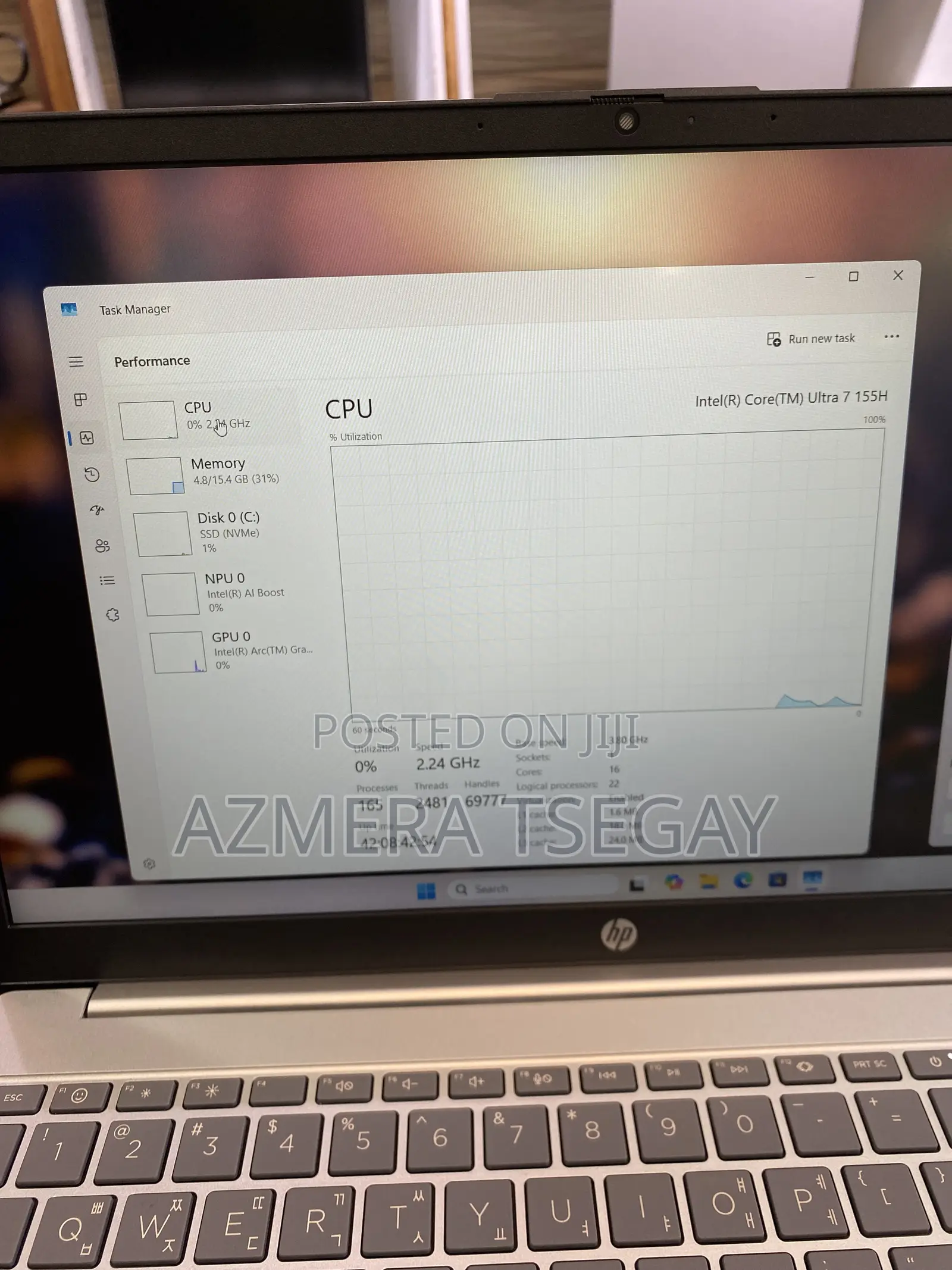 New Laptop HP Stream Notebook 16GB Intel Core Ultra 7 SSD 1T