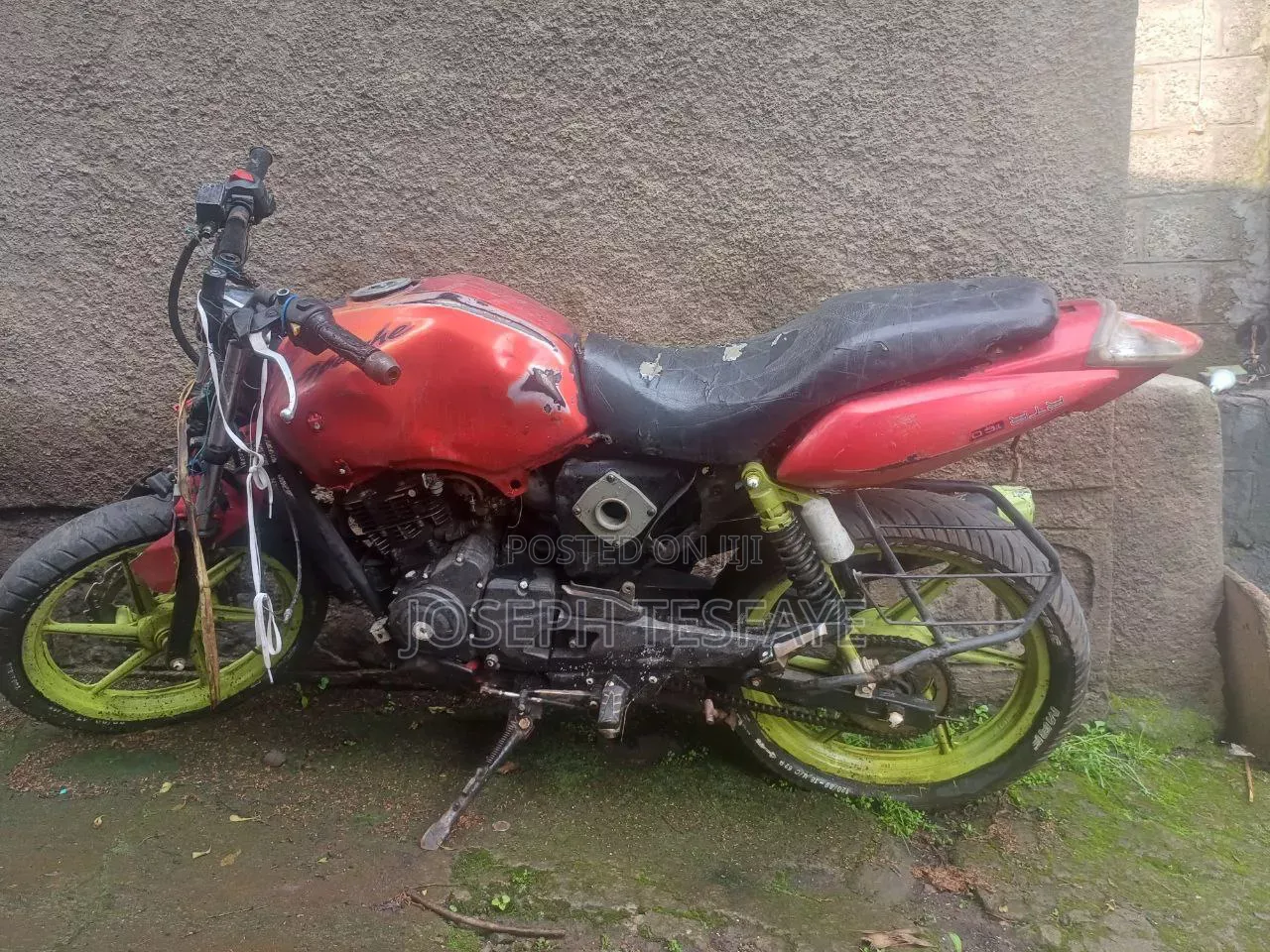 TVS Apache 160 4V 2009 Red