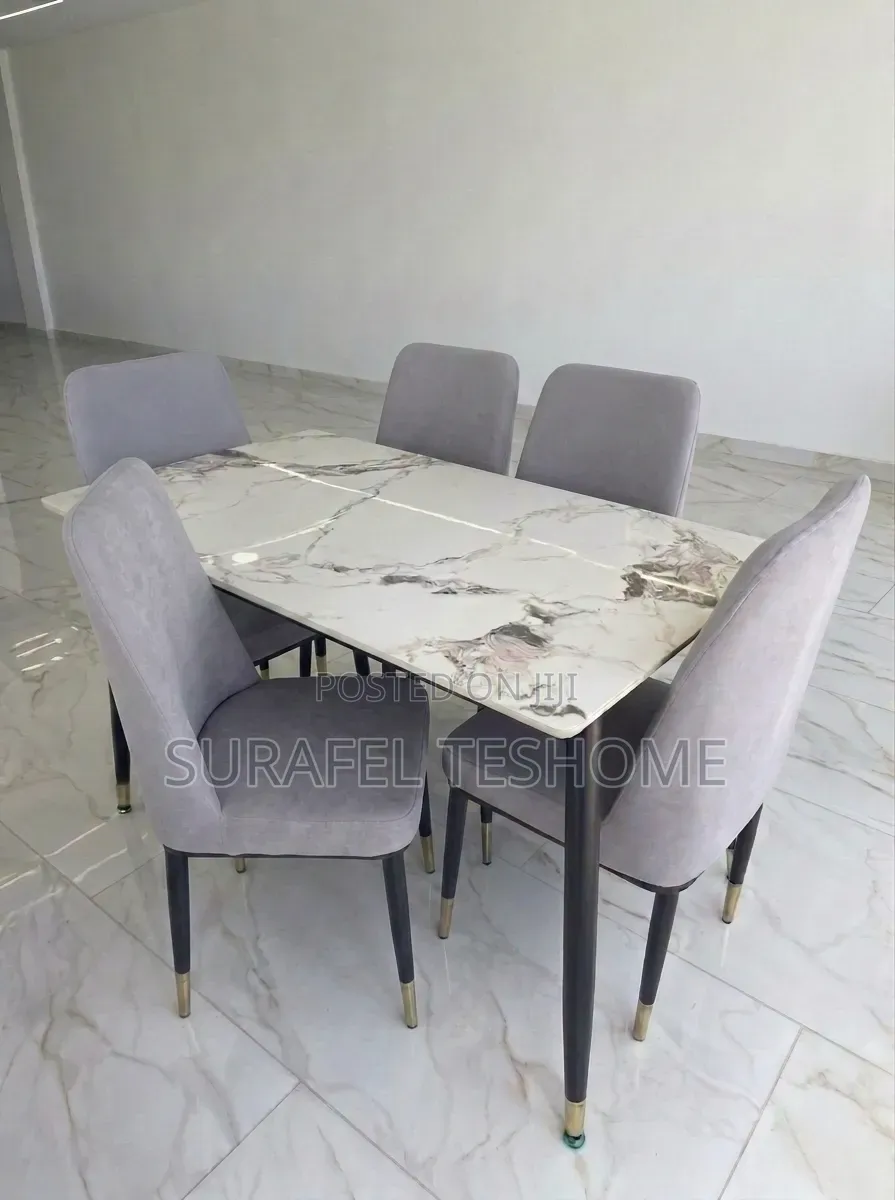 Charming Dining Tables ዳይኒንግ ቴብል | With Affordable 6-4 Sets