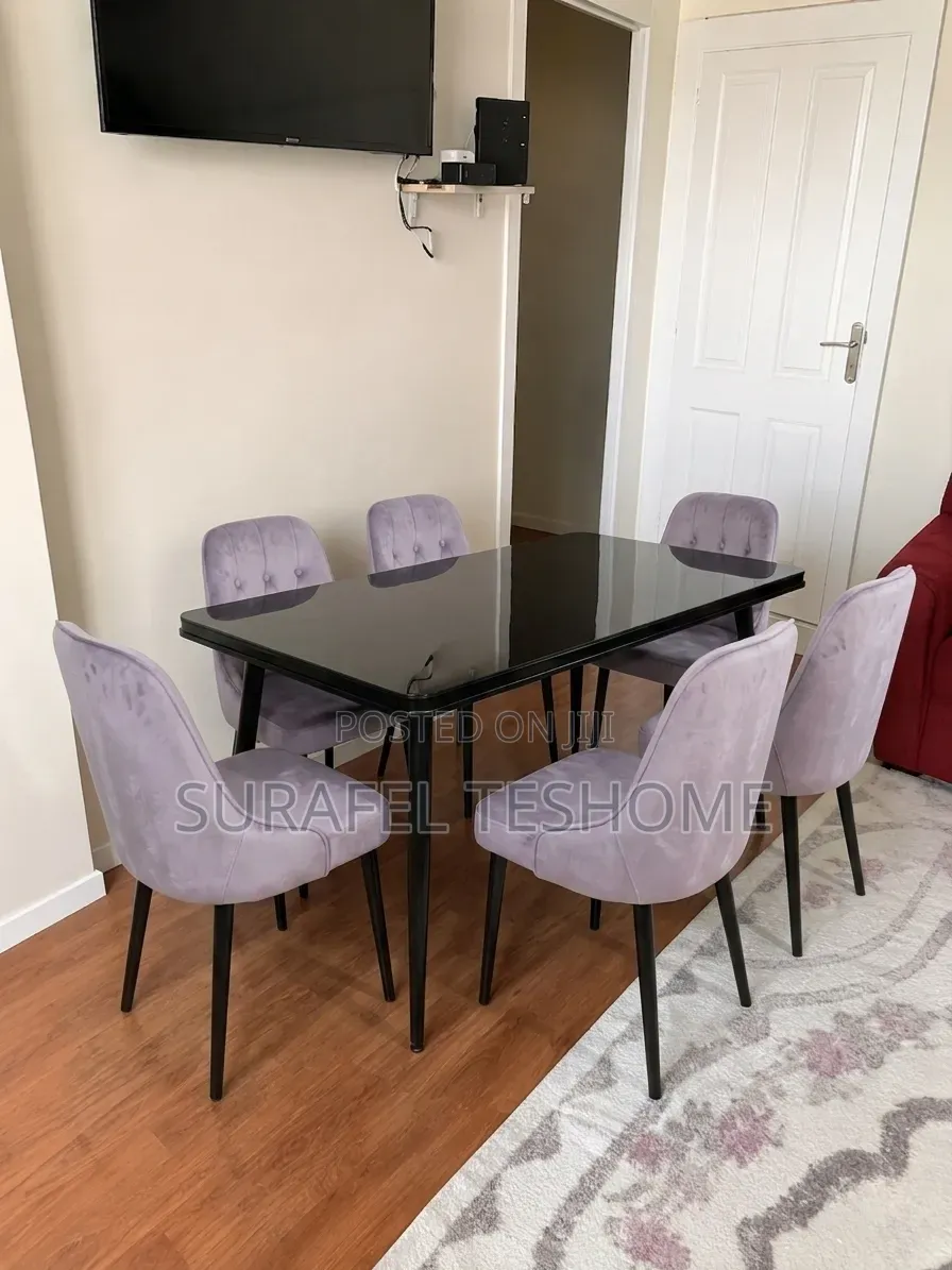 Charming Dining Tables ዳይኒንግ ቴብል | With Affordable 6-4 Sets