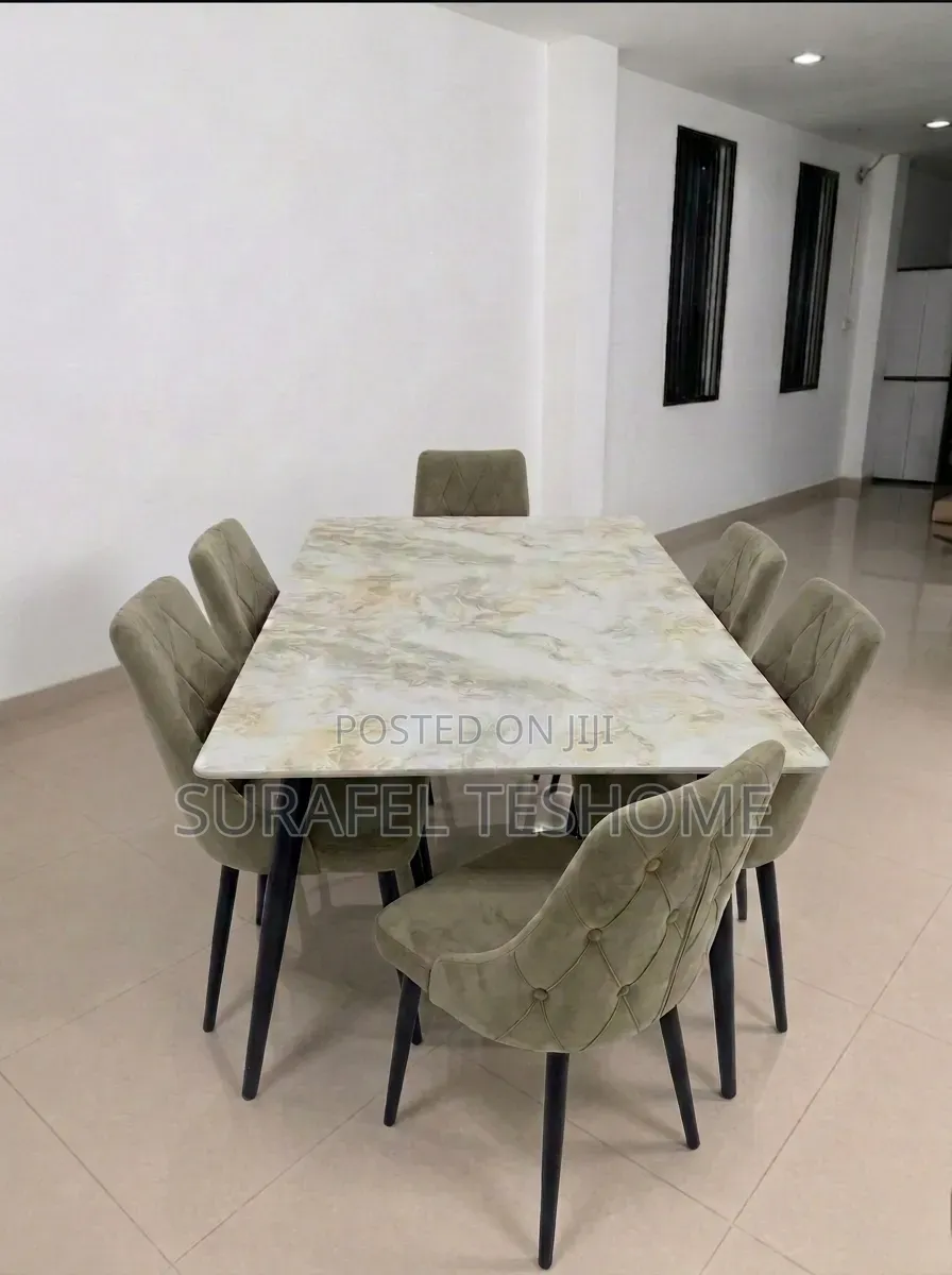 Charming Dining Tables ዳይኒንግ ቴብል | With Affordable 6-4 Sets