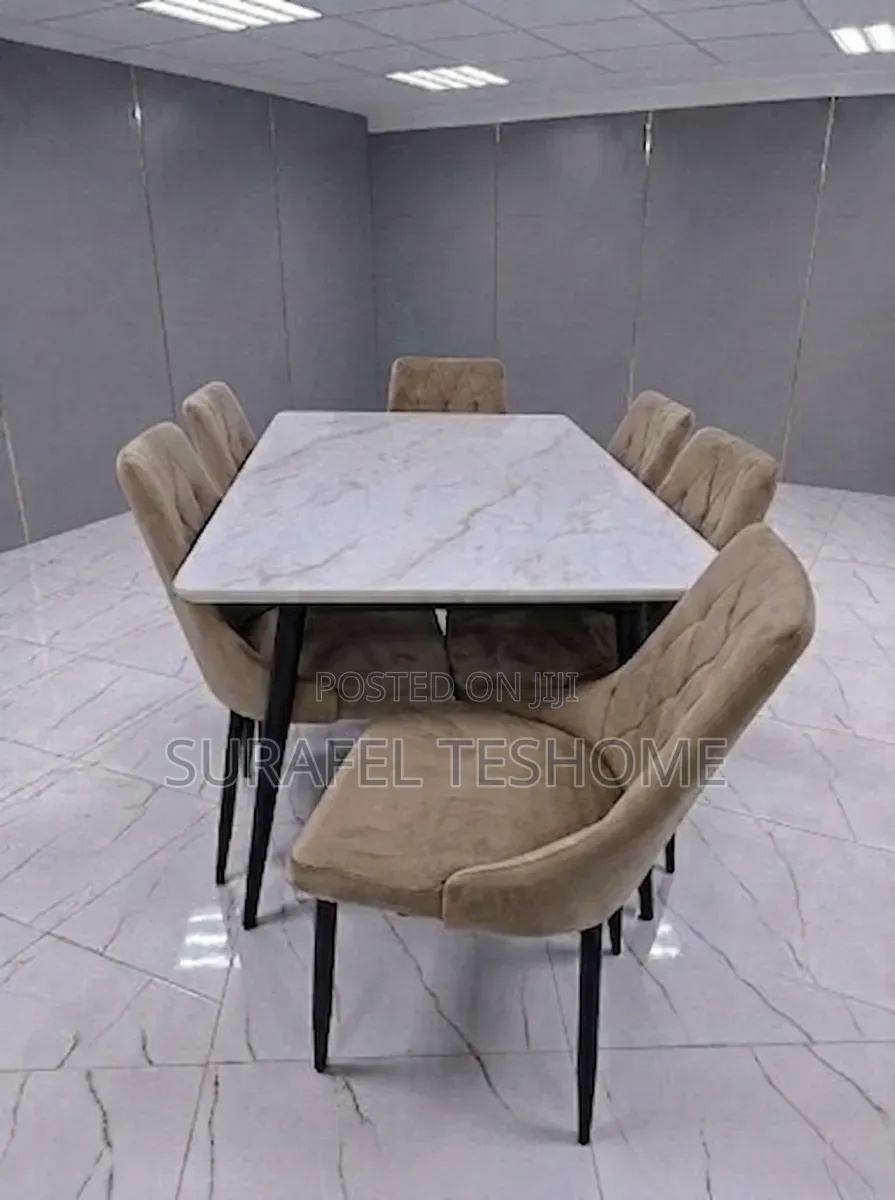 Charming Dining Tables ዳይኒንግ ቴብል | With Affordable 6-4 Sets