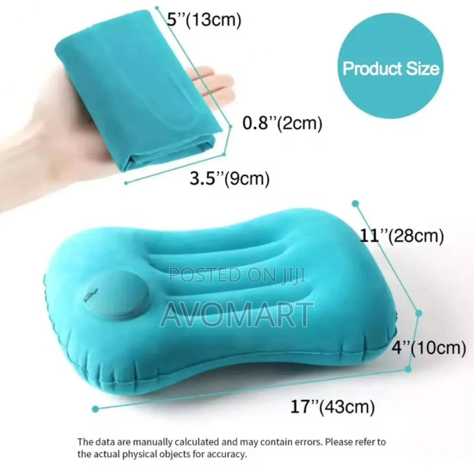 Inflatable Camping Pillow
