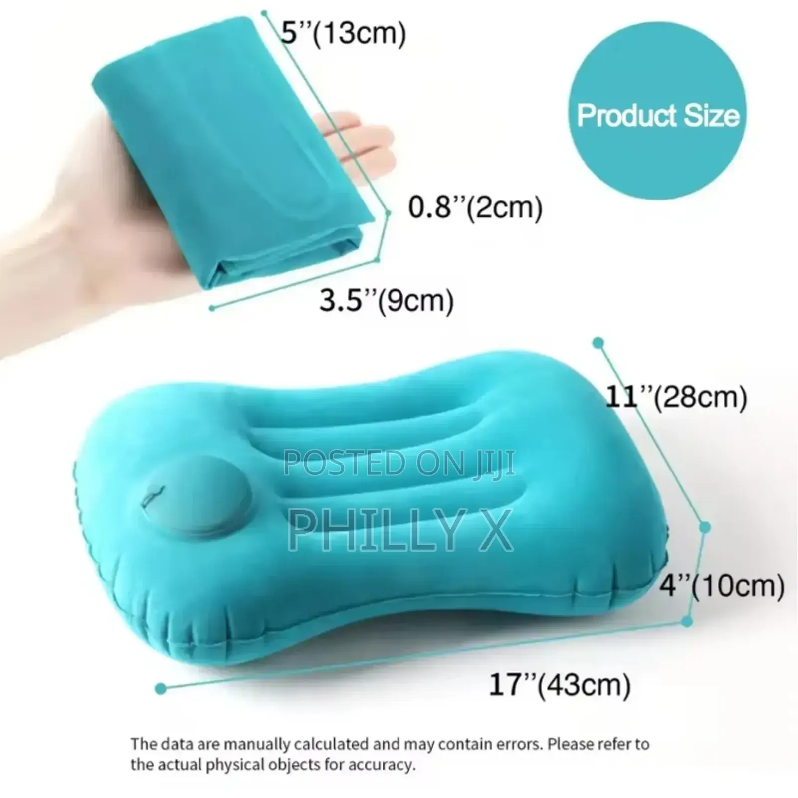 Inflatable Camping Pillow