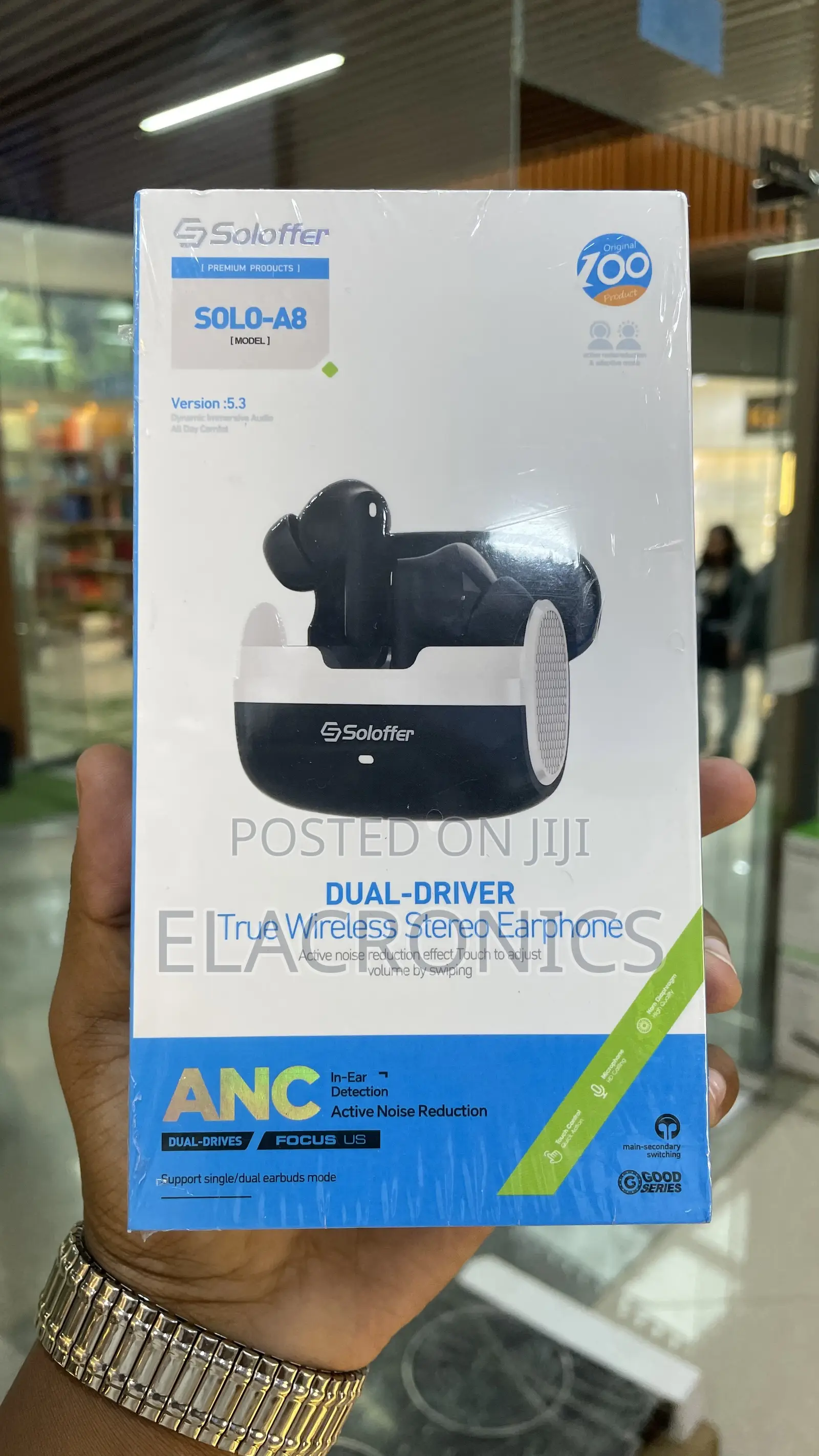 Airpods (Wireless Earbuds) Soloffer Solo-A8 Anc