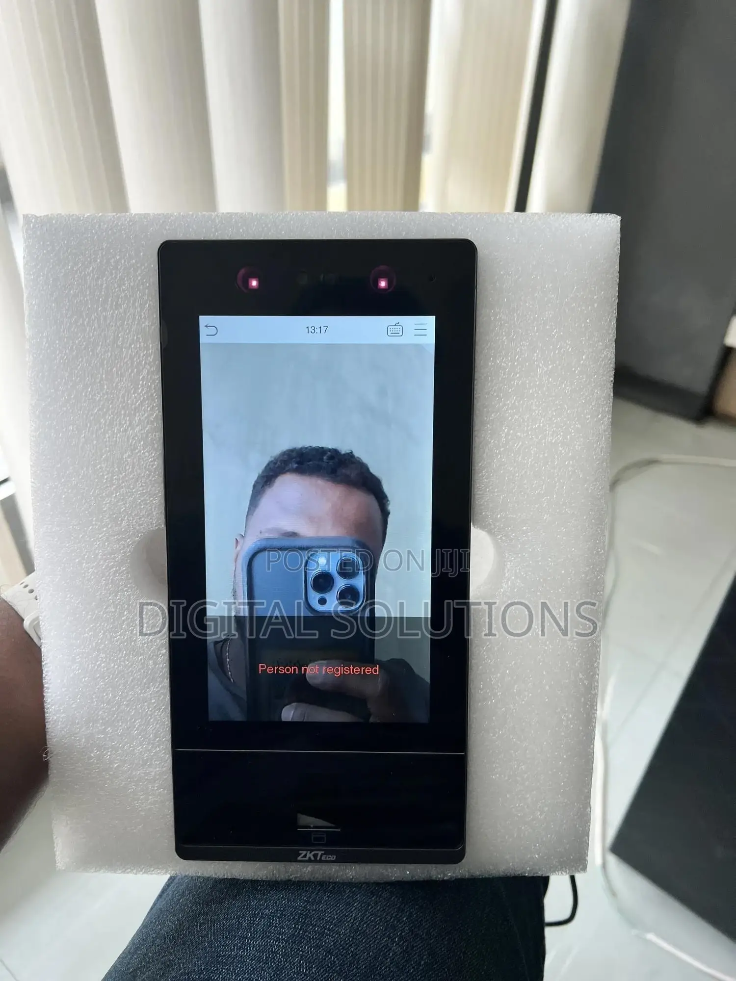 Senseface 7a Face & Finger Time Attendance Access Control Intercom