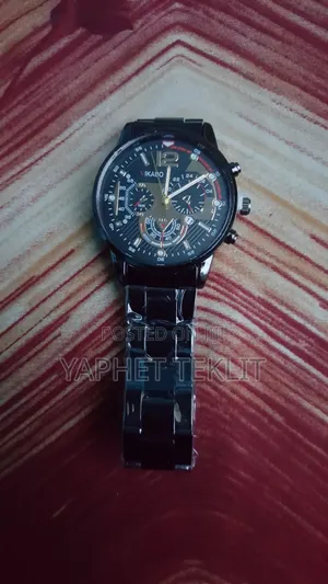 Brand Quartz Watch For Man High-end Steel Band Calendar