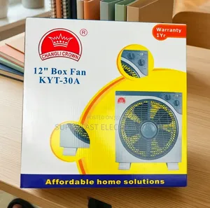 Changli Crown 12 Box Fan Powerful Energy Saving Cooling Fan