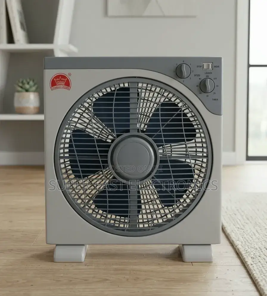 Changli Crown 12 Box Fan Powerful Energy Saving Cooling Fan