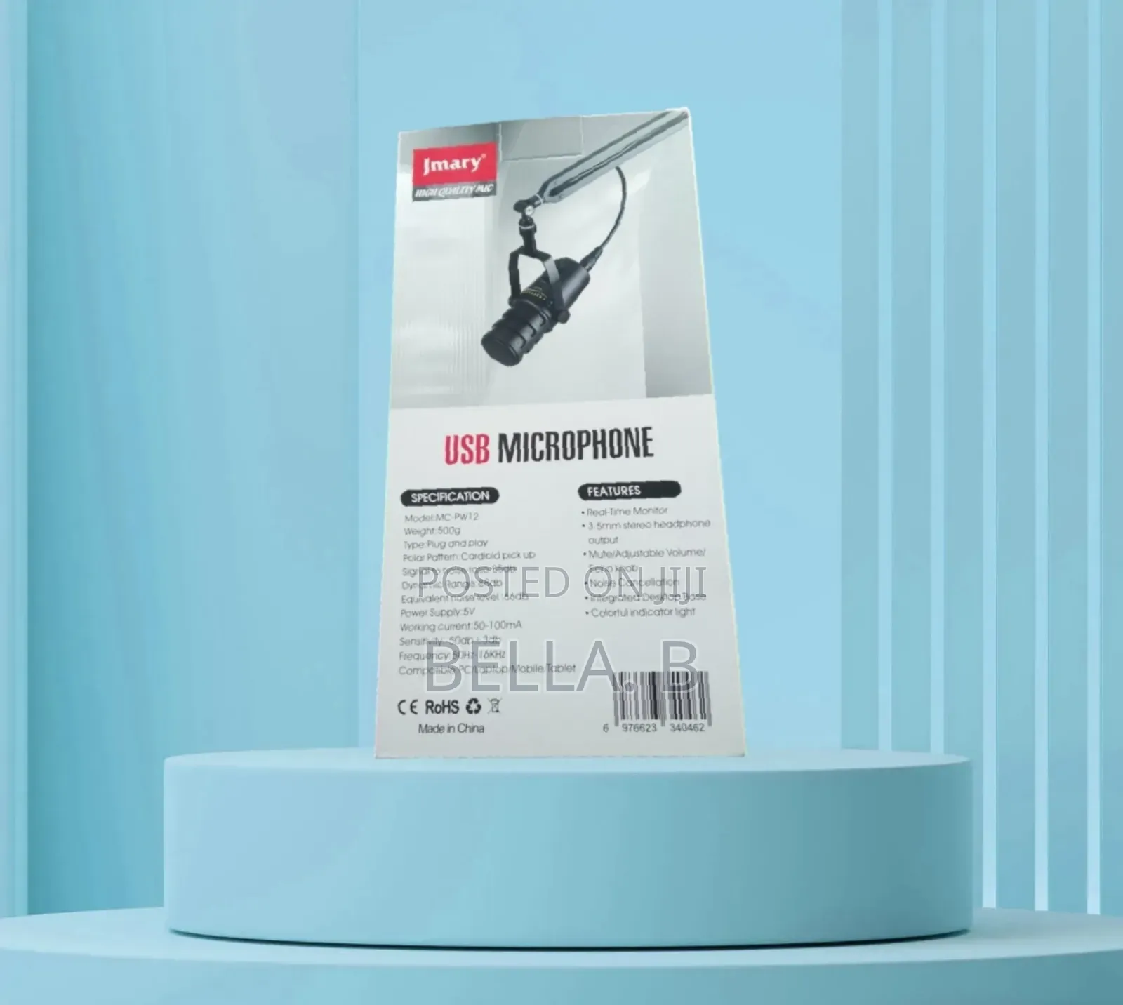 Jmary Mc- Pw12 Microphone: Professional Sound Made Simple.