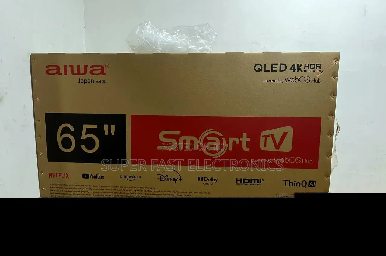Aiwa 65 Inch Tv Qled Uhd Smart Tv Webos Hub Smart Television