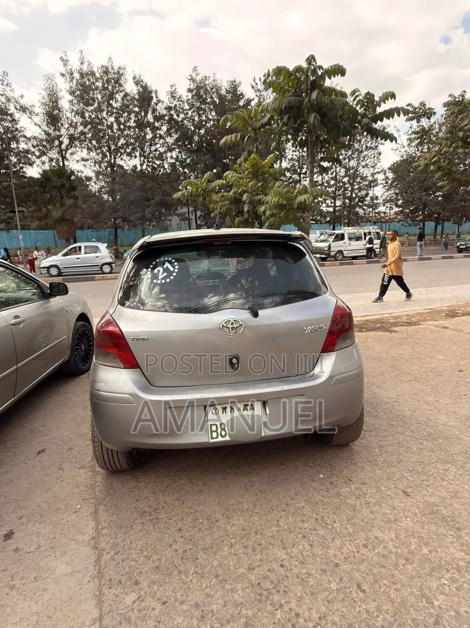 Toyota Yaris 2009 Gray