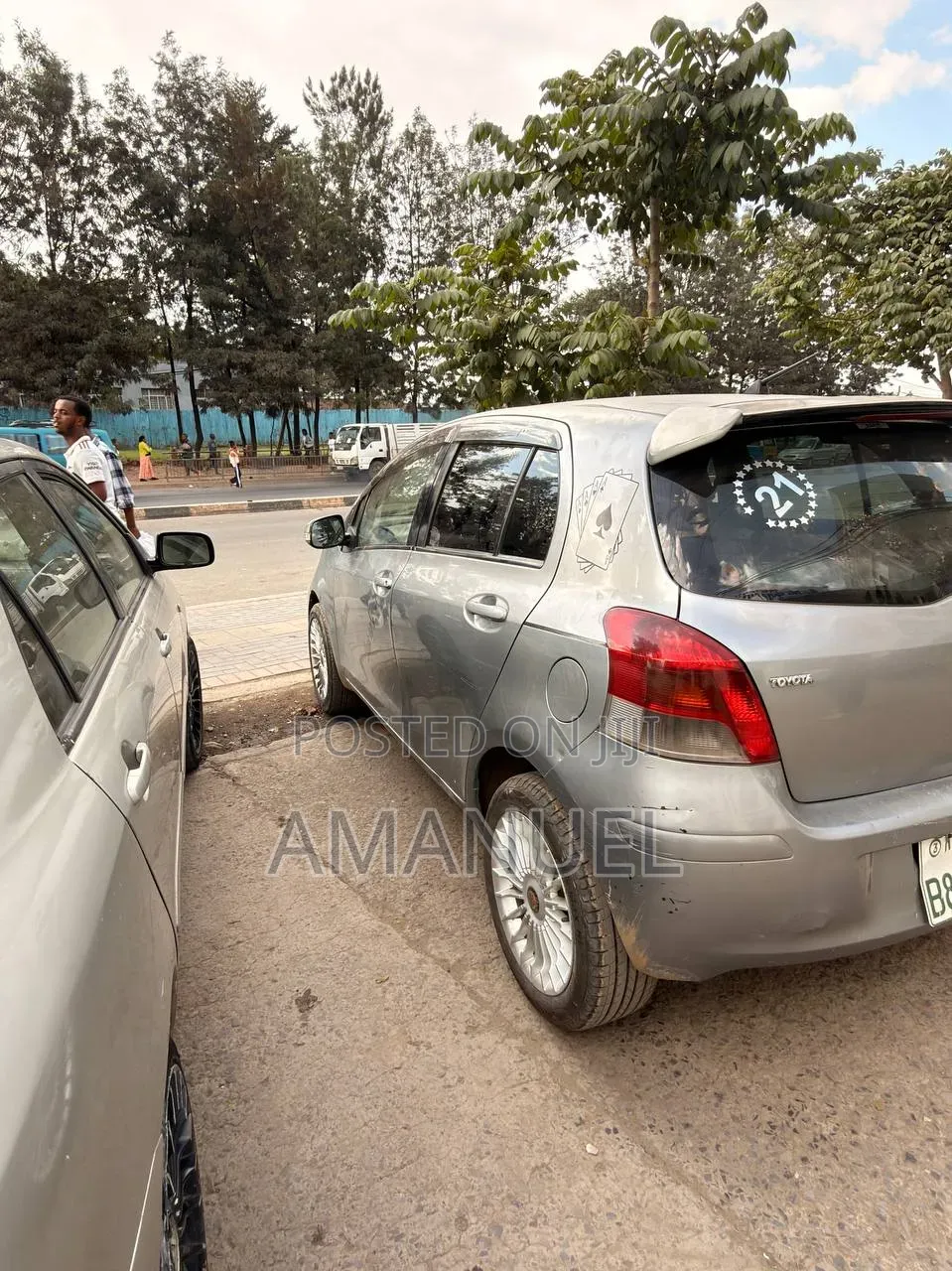 Toyota Yaris 2009 Gray