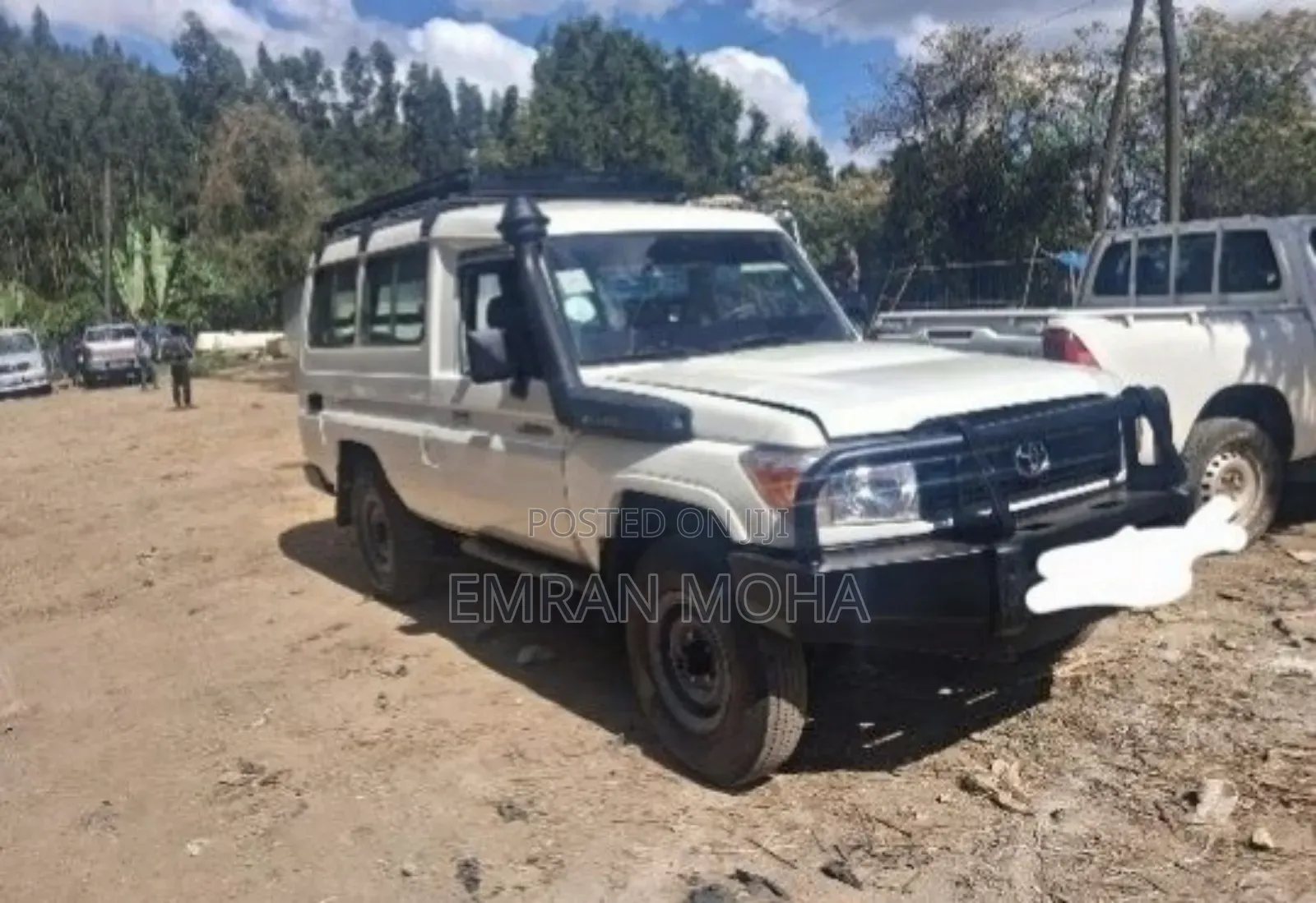 Toyota Land Cruiser 2007 White
