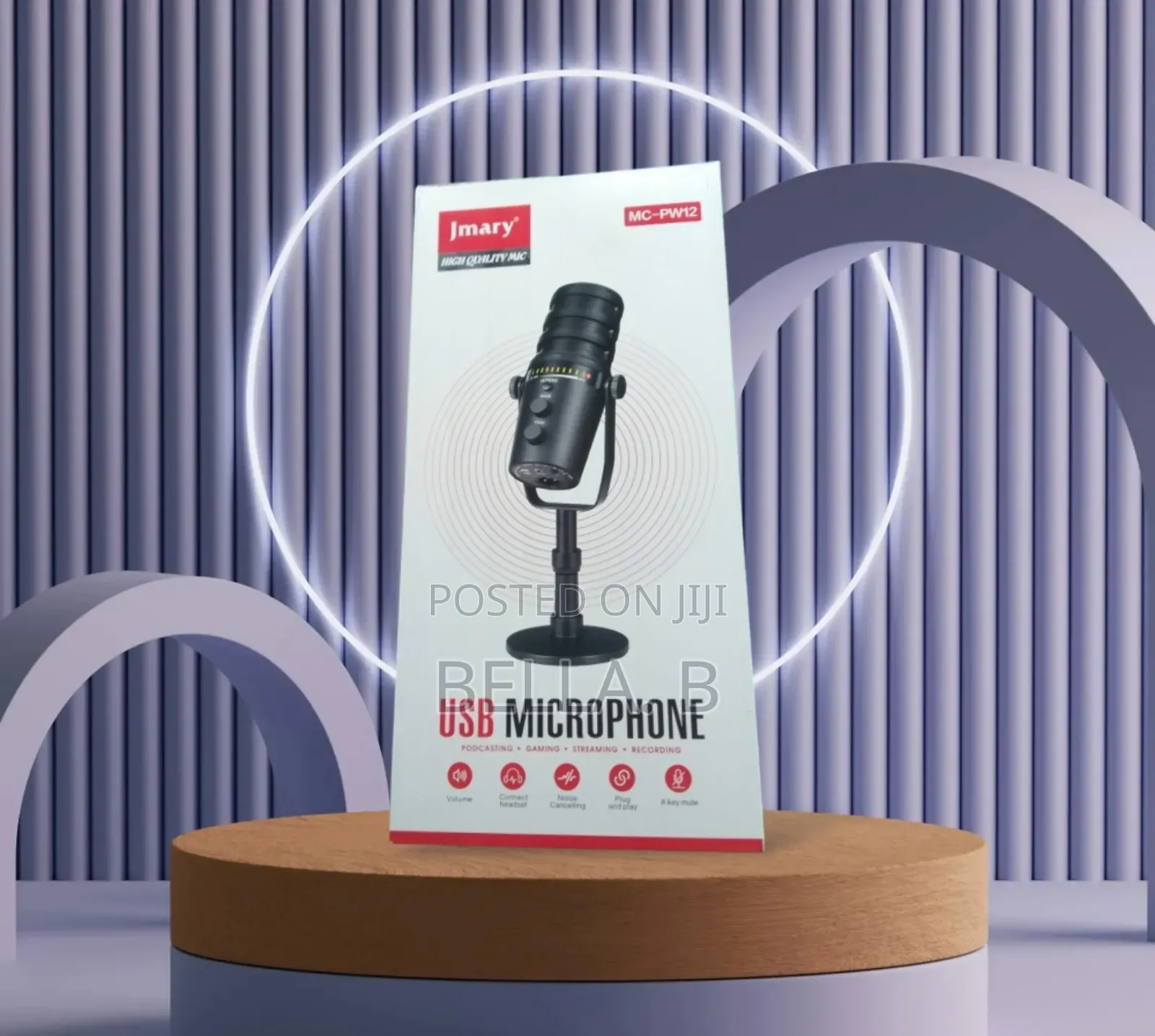 Jmary Mc- Pw12 Microphone : Excellent Sound for Mobile Creators