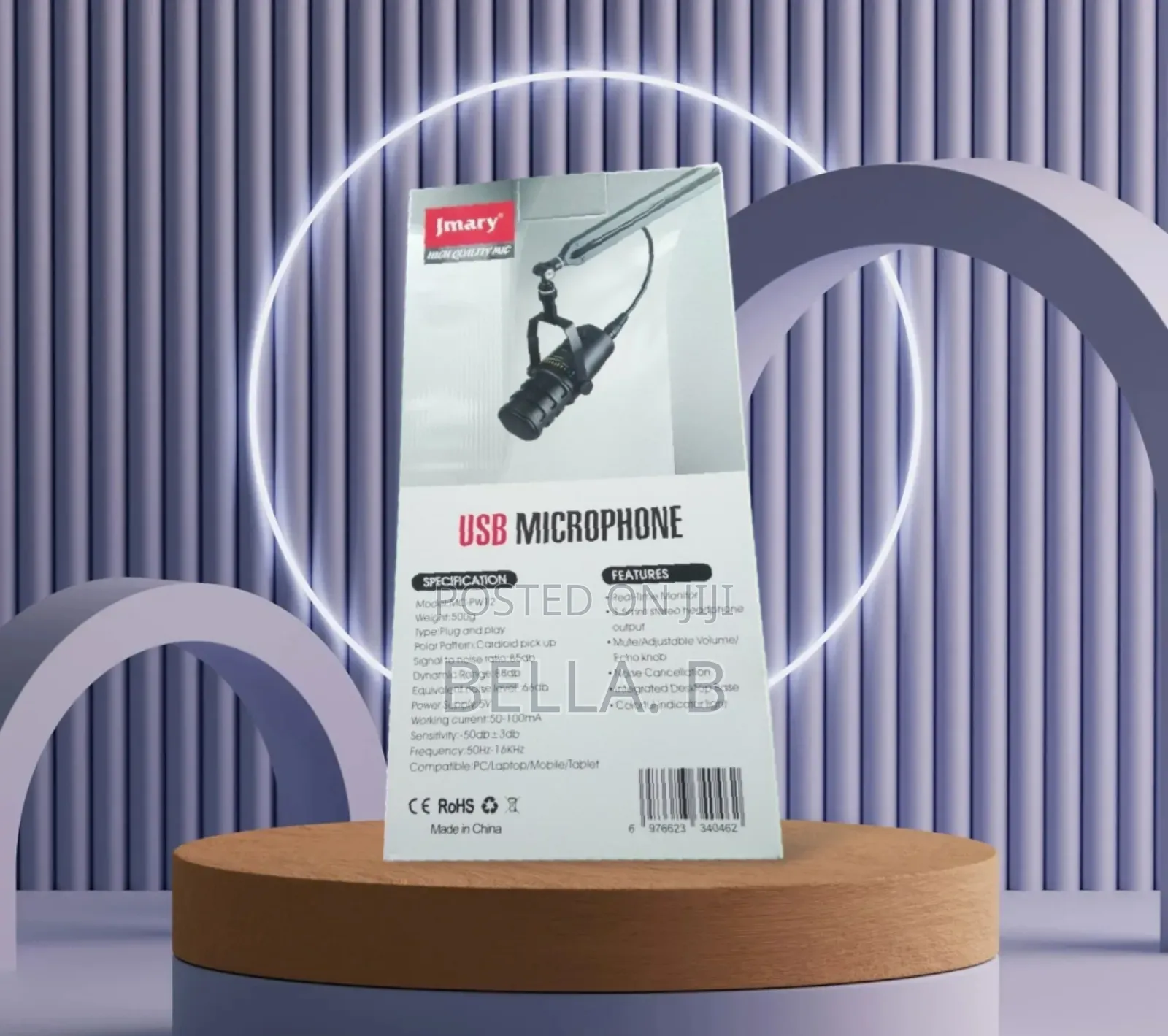 Jmary Mc- Pw12 Microphone : Excellent Sound for Mobile Creators