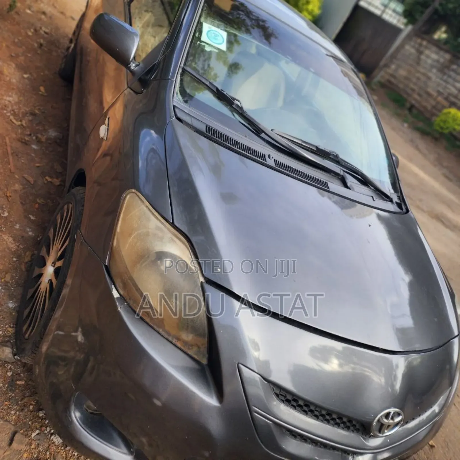 Toyota Belta 2007 Gray