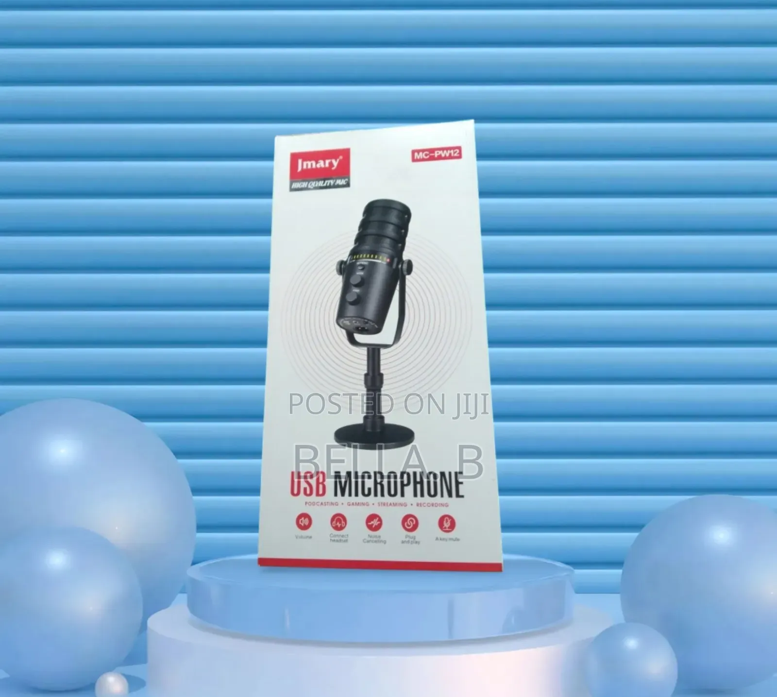 Jmary Mc- Pw12 Microphone : Clear Communication Starts Here.