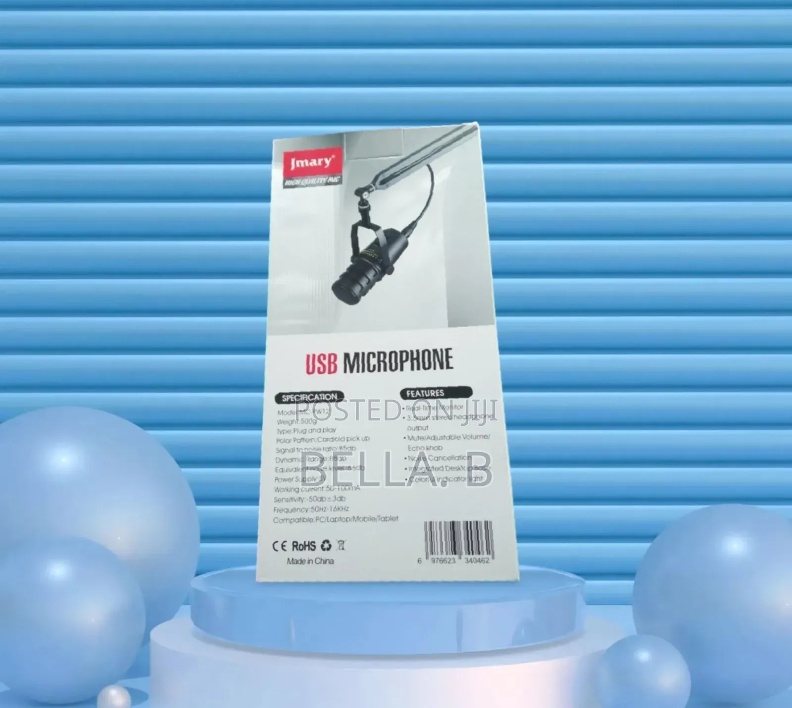 Jmary Mc- Pw12 Microphone : Clear Communication Starts Here.