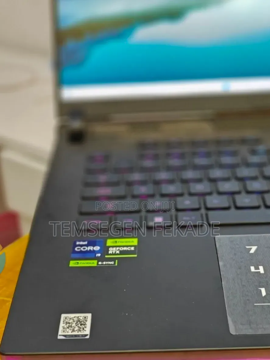 New Laptop Asus ROG Strix G15 16GB Intel Core i9 SSD 1T