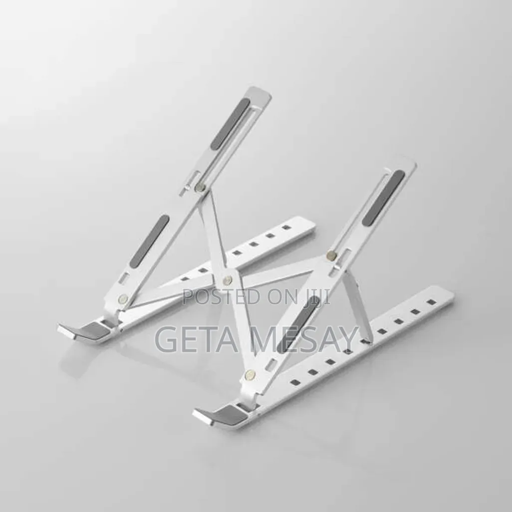 Pc Laptop Stand - Adjustable Computer Riser With Anti-Slip Silicone