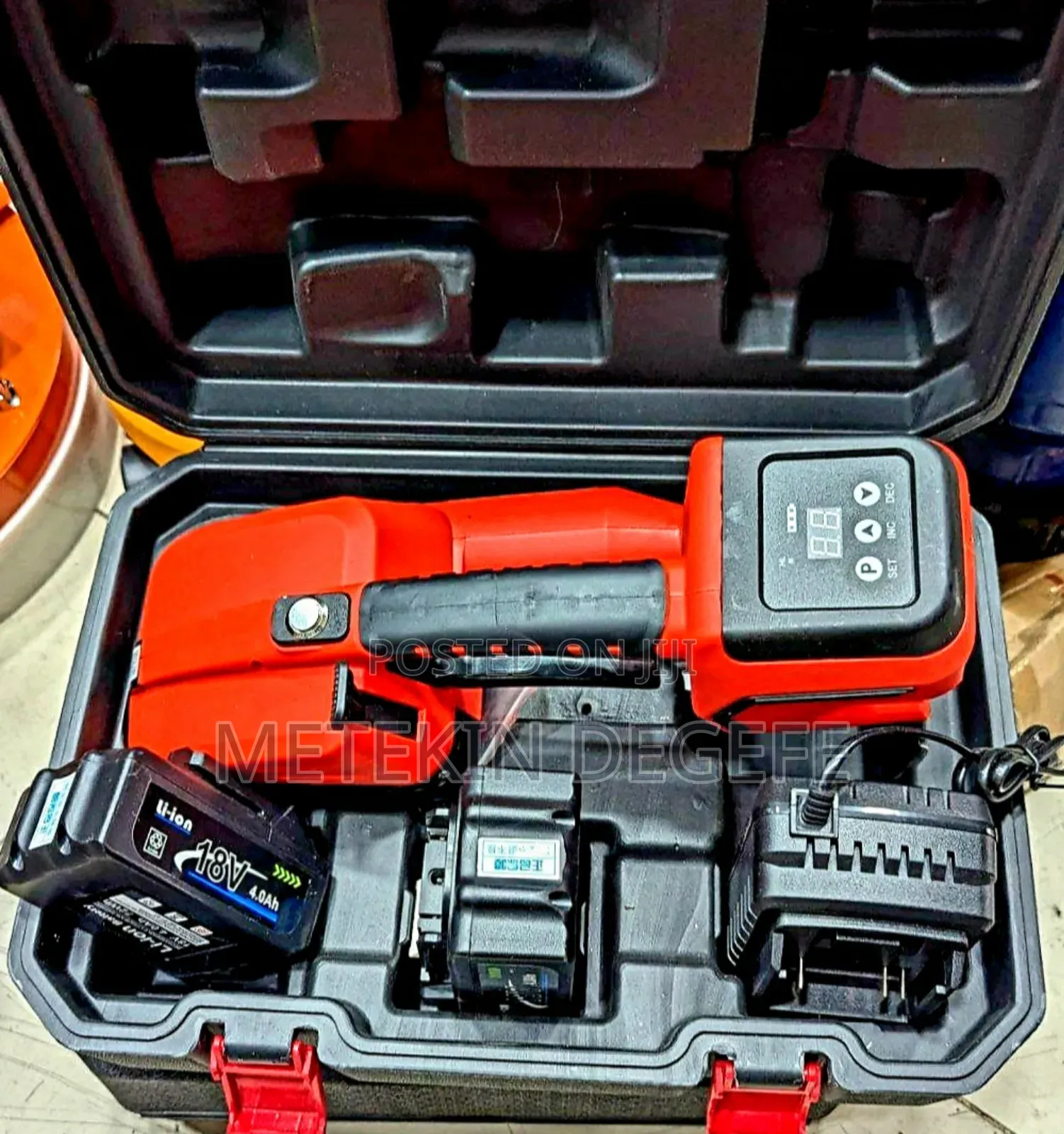 Rechareabel Handheld Plastic Strapping Machin