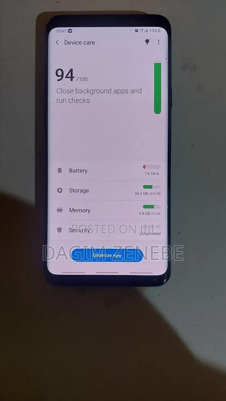 Samsung Galaxy S9 Plus 64 GB Blue