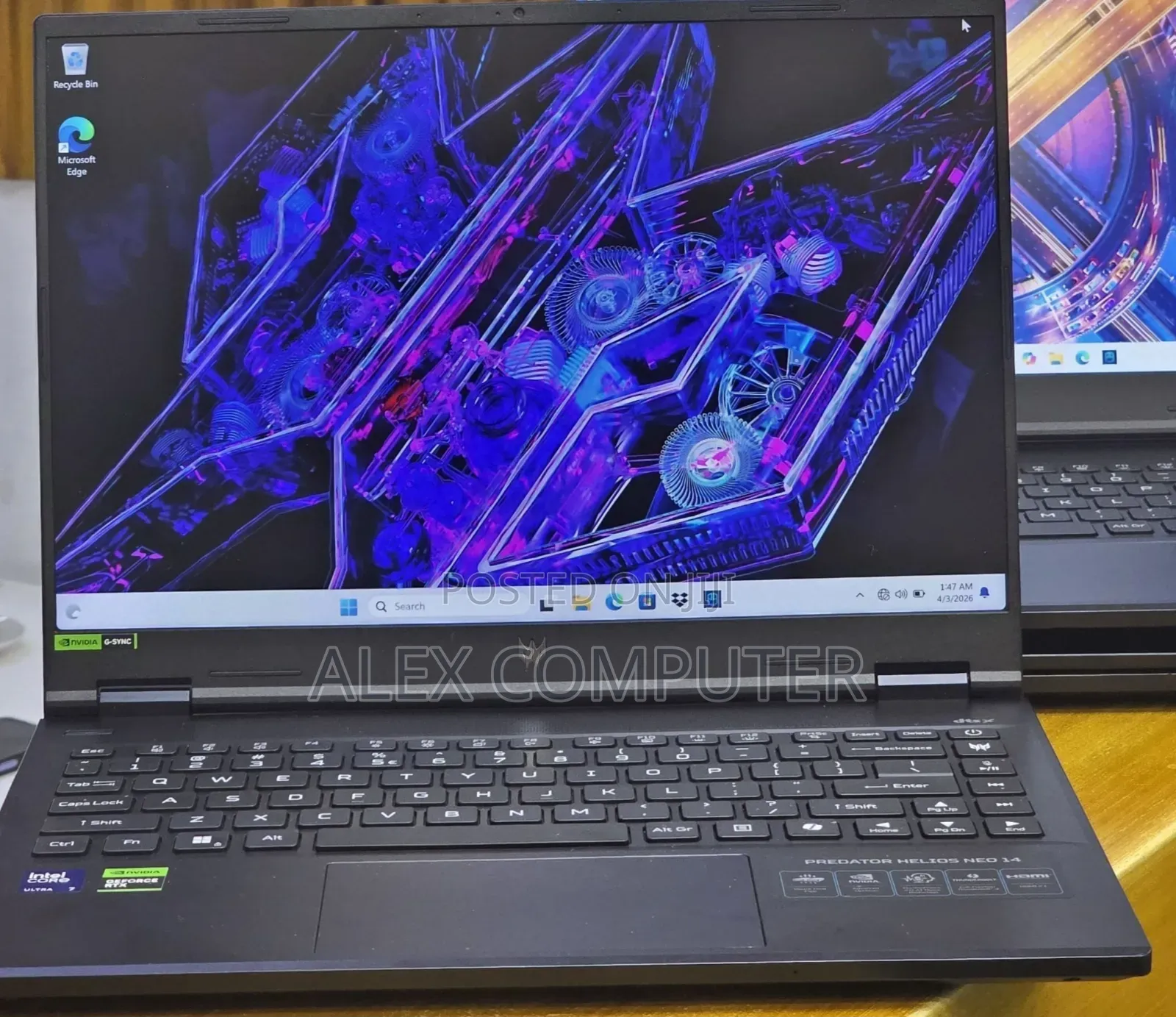 New Laptop Acer Predator Helios Neo 14 16GB Intel Core i9 SSD 1T