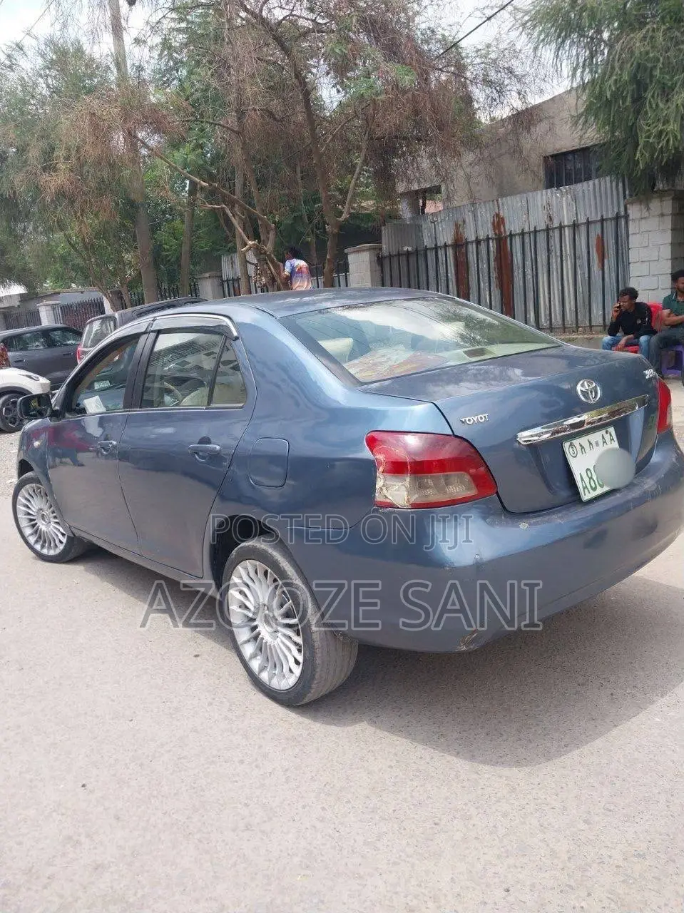 Toyota Yaris 2008 Blue