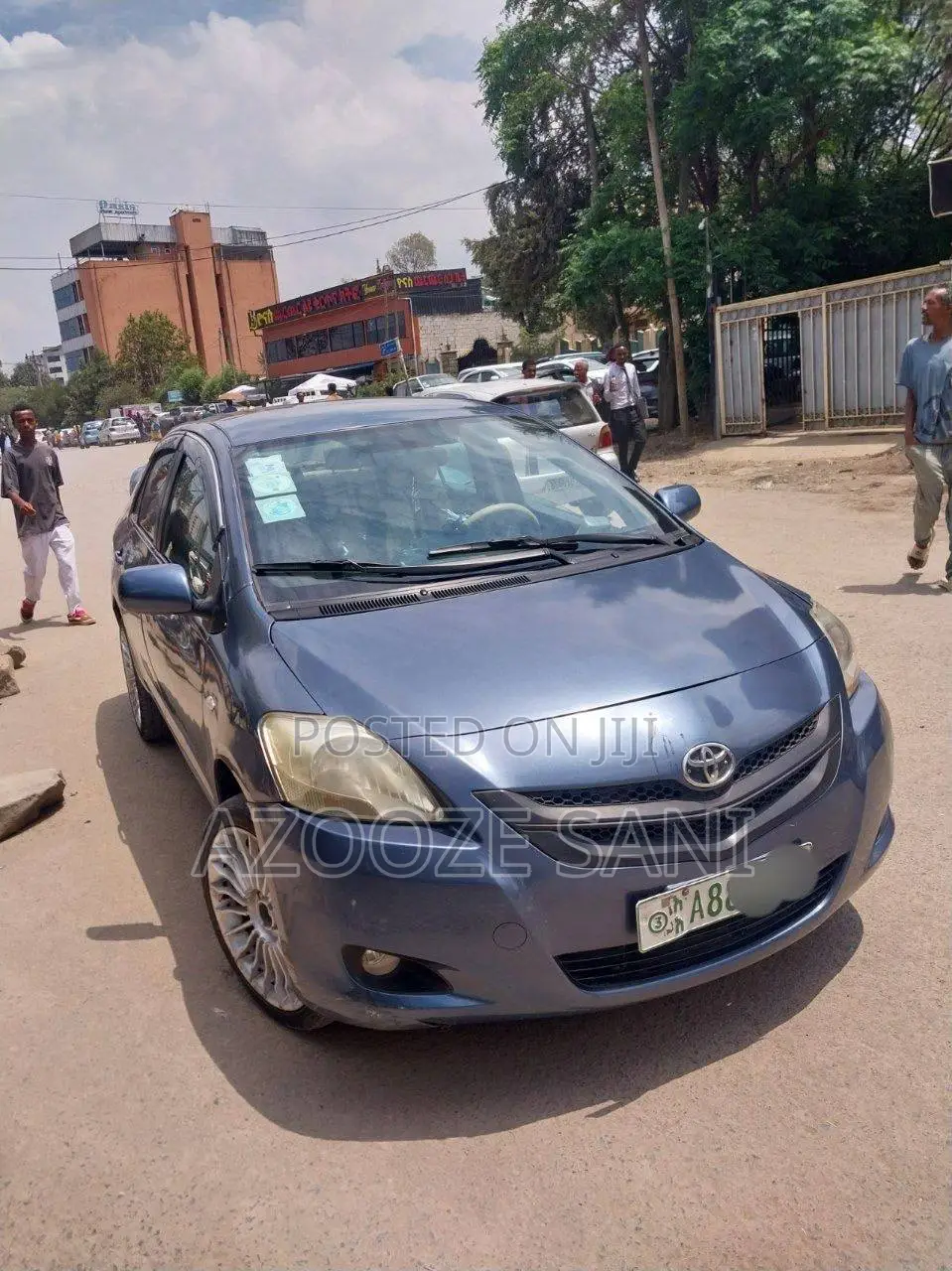 Toyota Yaris 2008 Blue