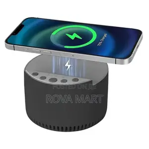 Rovik 3-in-1 Bluetooth Speaker With Sleep Machine Wireless Charger