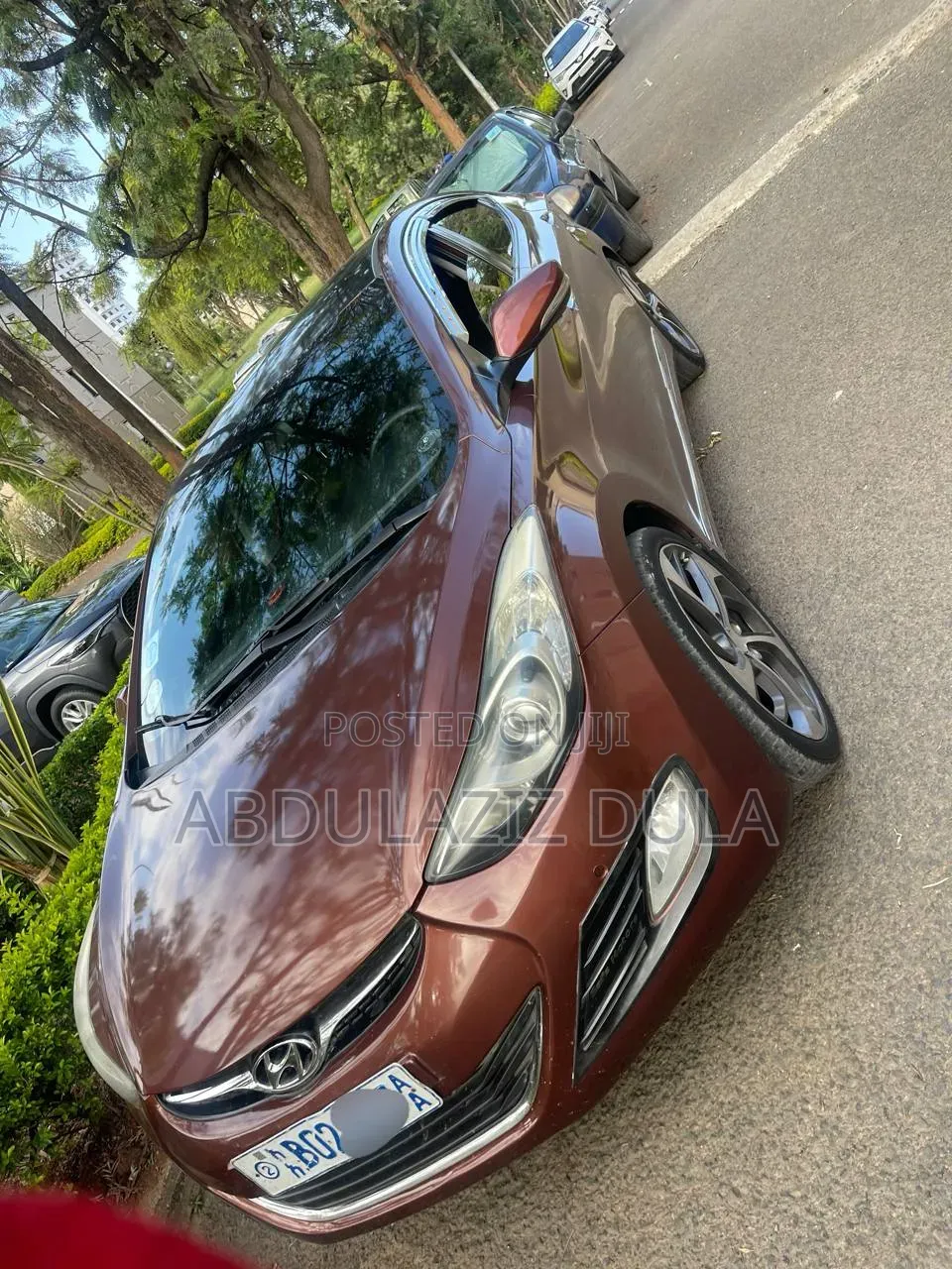 Hyundai Avante 2013 Red