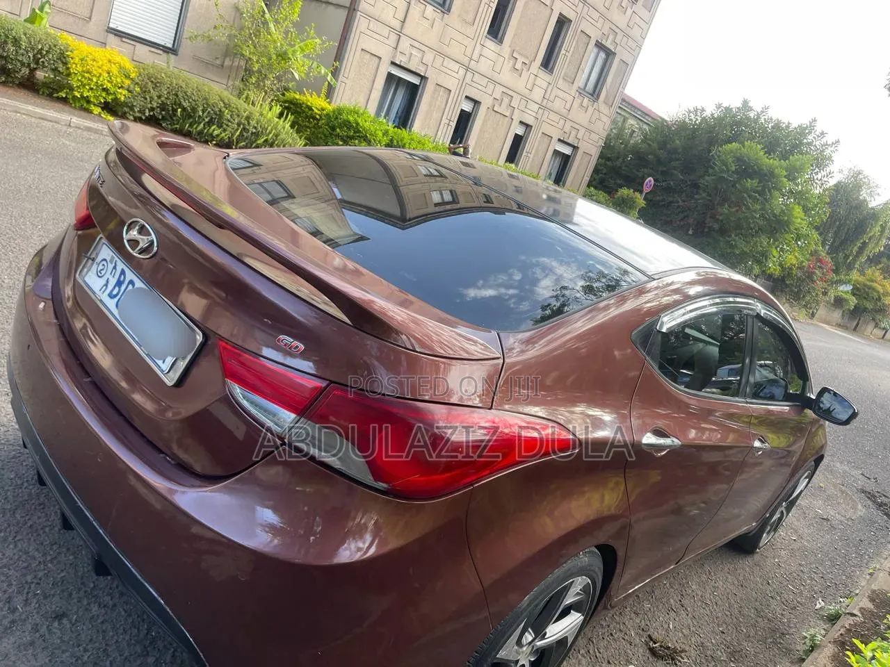 Hyundai Avante 2013 Red