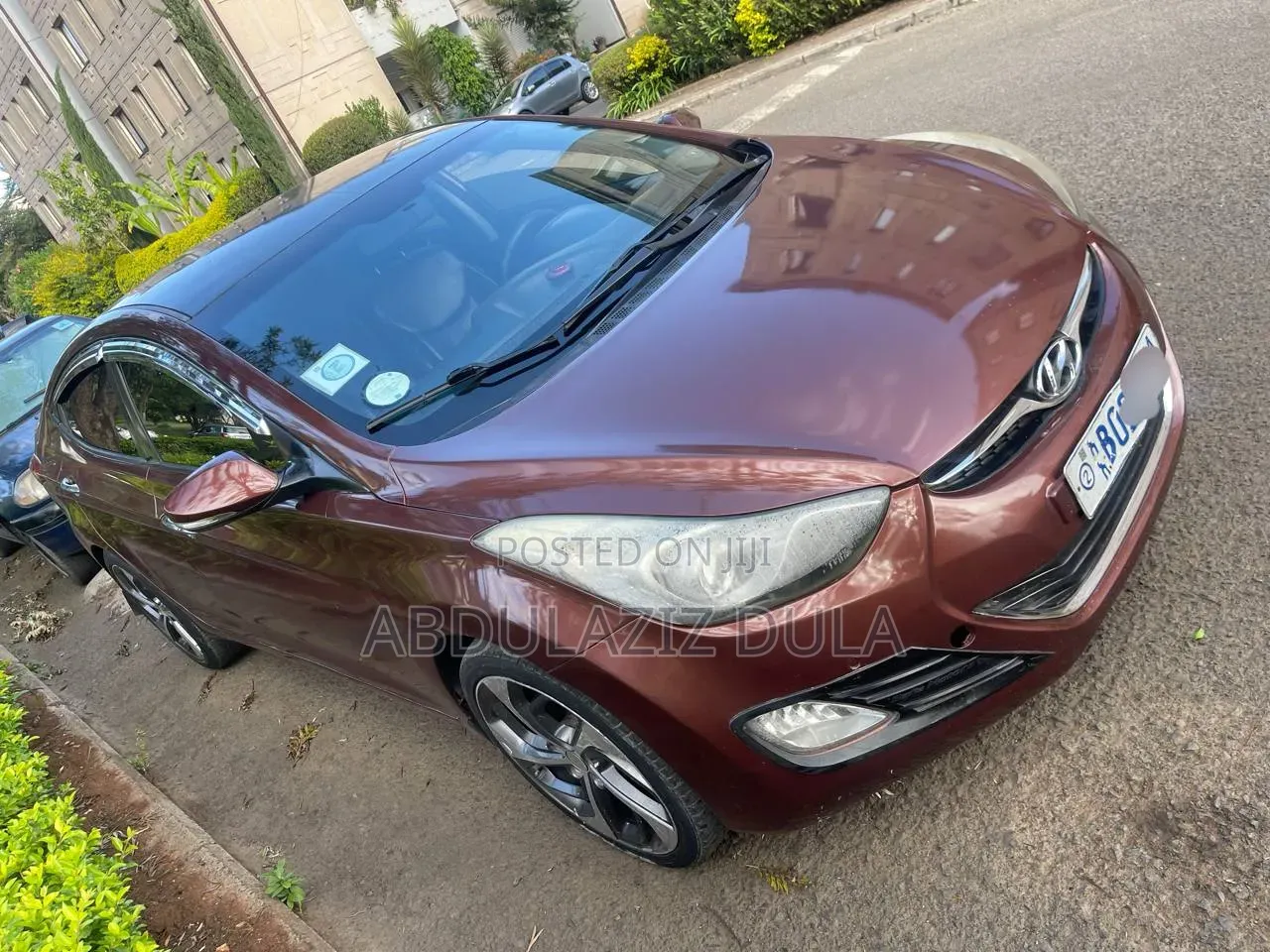 Hyundai Avante 2013 Red