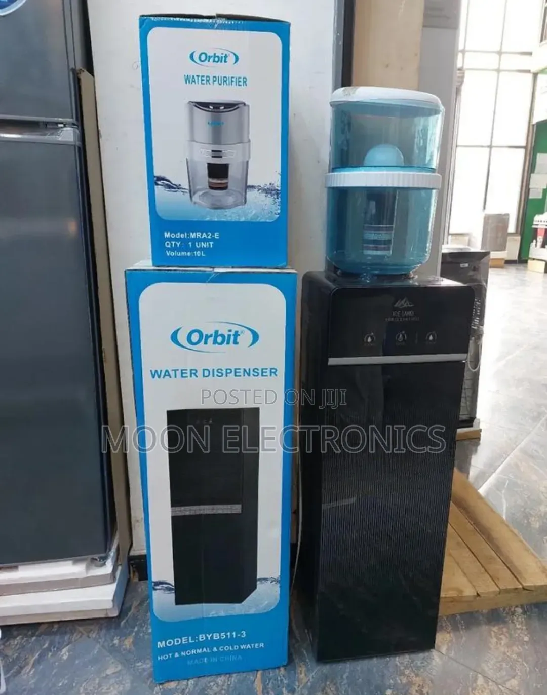 Orbit Water Dispensers Featuring Both Hot and Cold Water