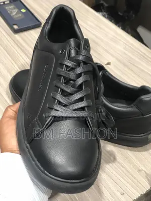 Calvin Klein Ck Men’S Casual Flat Shoes Black