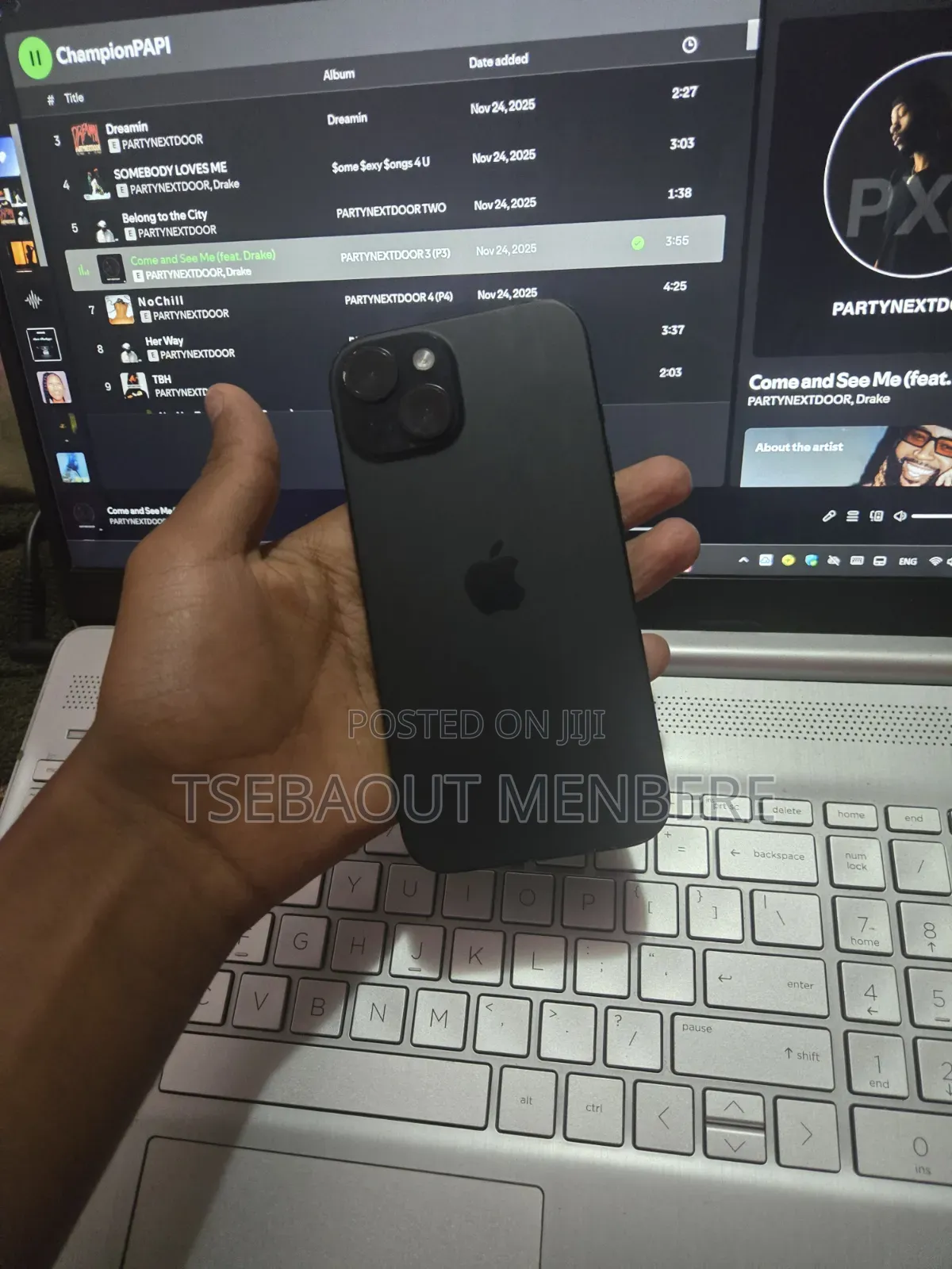 Apple iPhone 15 256 GB Black