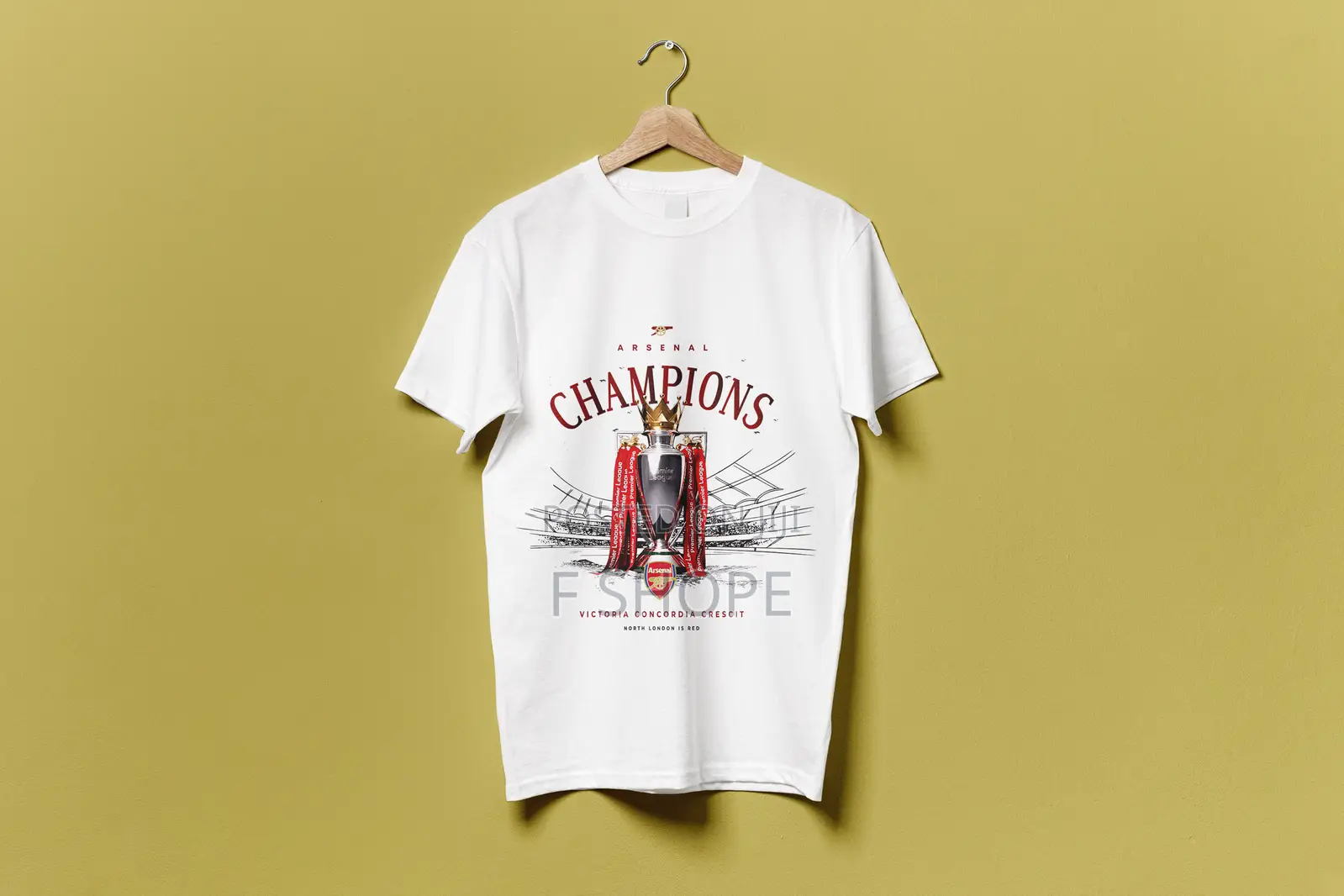 Arsenal 2026 Premier League Champions Special Shirt - አዲስ!