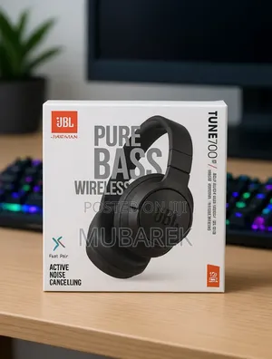 JBL Tune 700bt Headphones: Son Pure Bass Wireless Anc